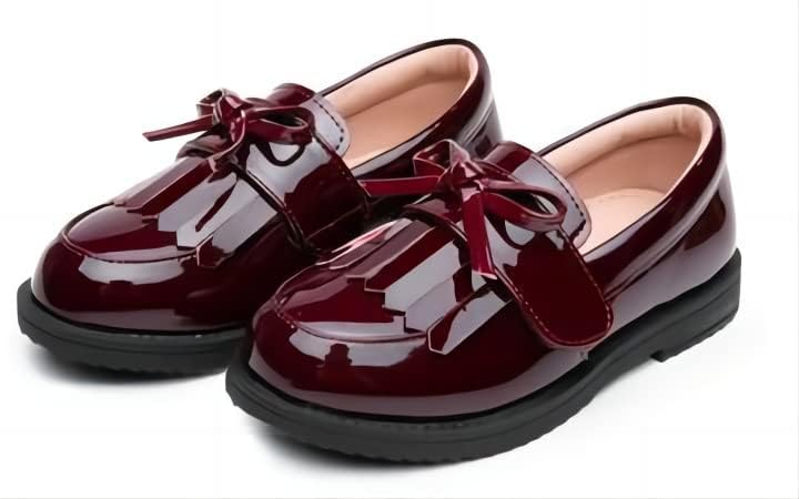 Image of kkdom Girl's Classic Tassel School Uniform Shoes British Style Oxford Shoes