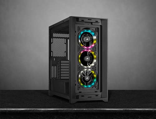 Corsair Hydro X Series XD7 RGB Combinaison Pompe/Réservoir (Système de Plaque de Distribution de 360 mm, Pompe D5 PWM, Réservoir de 140 ml, 36 LED RGB paramétrables Individuellement) Noir
