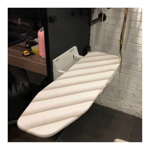 GCGC Wall Mounted Ironing Board,Rotatable 180° Folding Ironing Board, Space Saving Ironing Board,for Laundry Room Bedroom Cloakroom Home Apartment