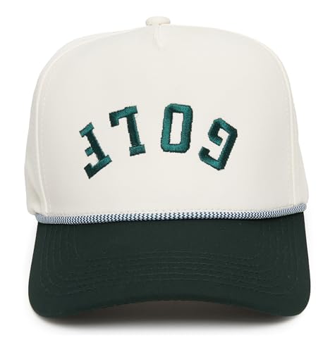Image of Funky Junque Golf Trucker Hat | Lightweight Golf Trucker Rope Hat with Adjustable Snapback, Golf Course and Weekend Wear, Funny Golf Hats for Men and Women