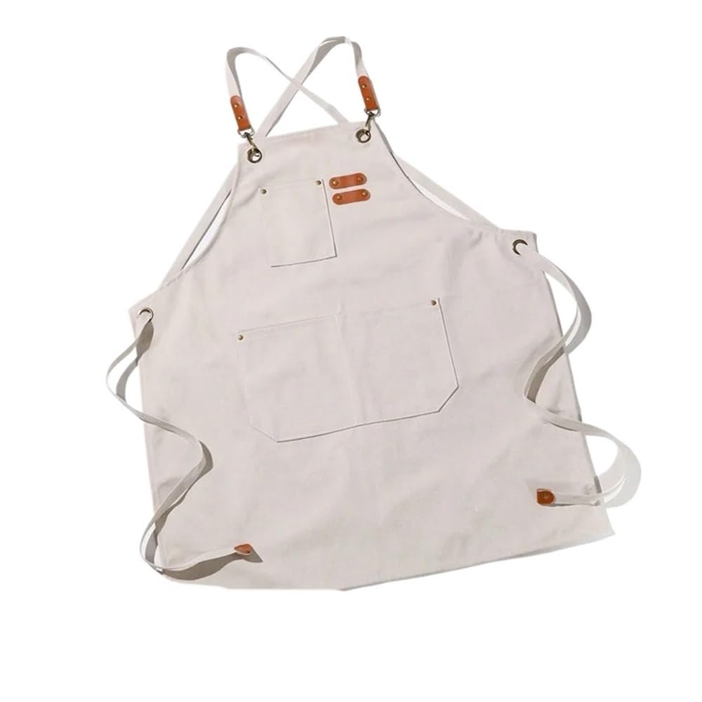 Grembiule in tela alla moda, per casa, cucina, giardinaggio, lavoro, cucina, ristorante, lavoro