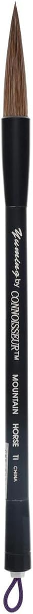 Connoisseur Brush Sumi Mountain Horse Ti - Chinese & Japanese Calligraphy, Sumi & Ink Writing Brushes, Professional Painting & Drawing Kit, Value Pack