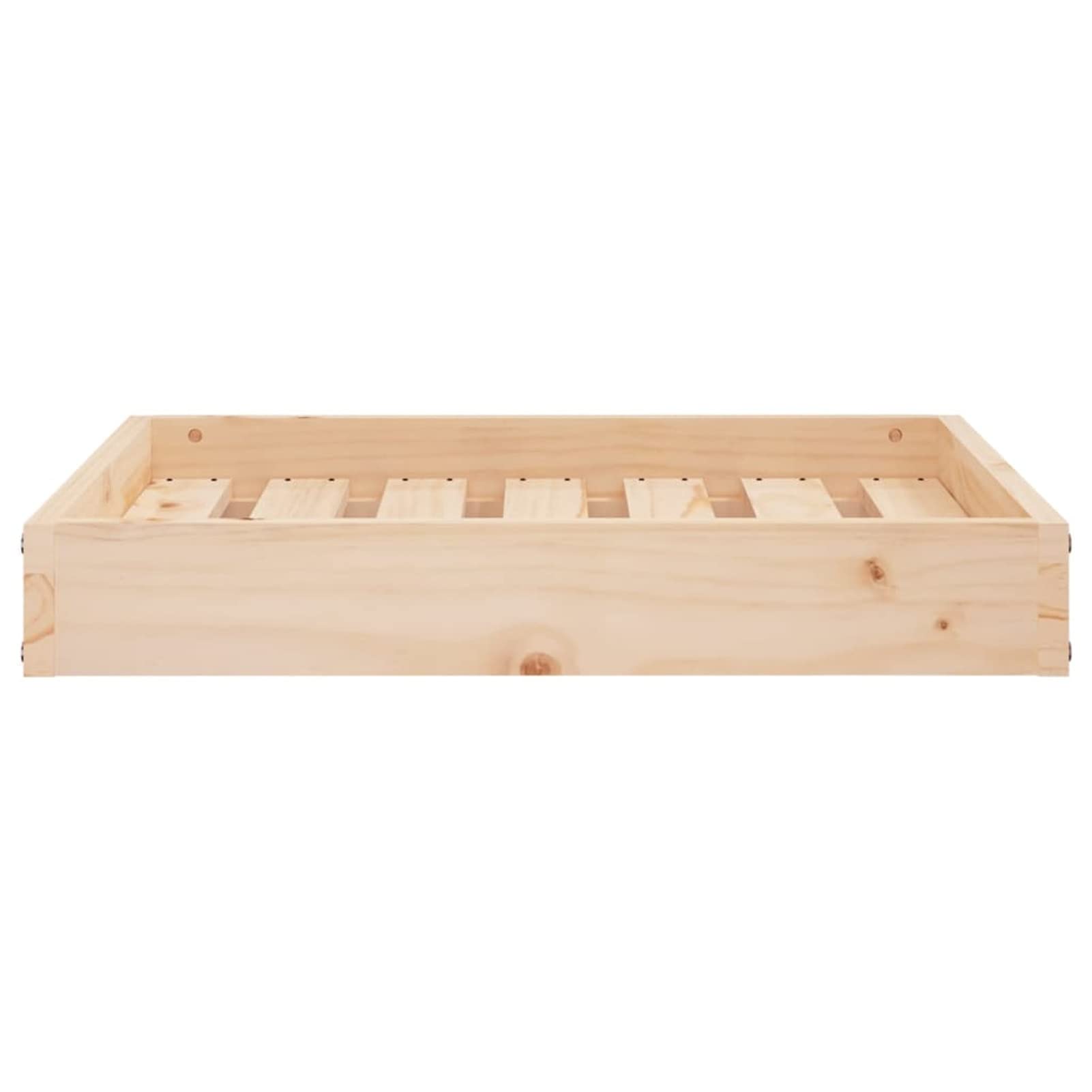 GuyAna Cama para Perros Madera Maciza de Pino Sofa para Perro 61,5x49x9 cm Cama para Mascota