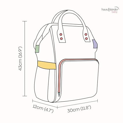 Image of Haus And Kinder Diaper Bag for New Born Baby