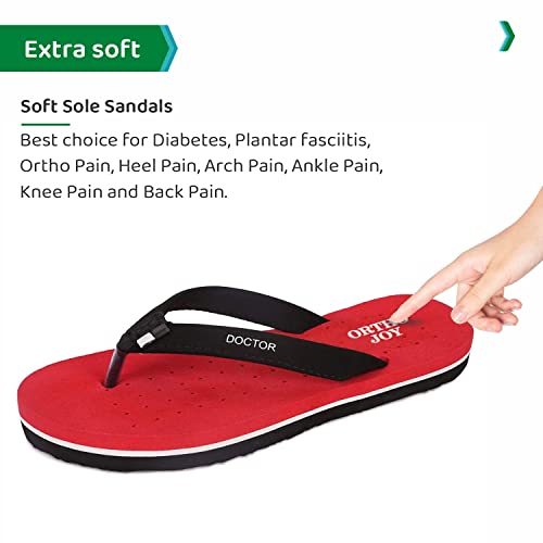 Image of ORTHO JOY Doctor Orthopedic Slippers For Ladies Daily Use /mcr chappals for women
