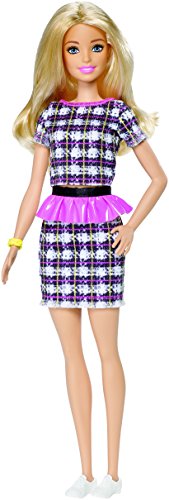 Muñeca Barbie Fashionistas Peplum Power miniatura 1