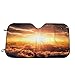 Produktbild GFHTH Horizon Car Windschutzscheibe Sonnenschirm Window Windscreen Cover Universal Fit Car UV Ray Sun and Heat Visor Protection