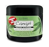 Luminer Crema de aceite de semillas de Cáñamo 500 ml – Gel de masaje con aceite de semillas de cáñamo, árnica y harpagofito – Rápida absorción