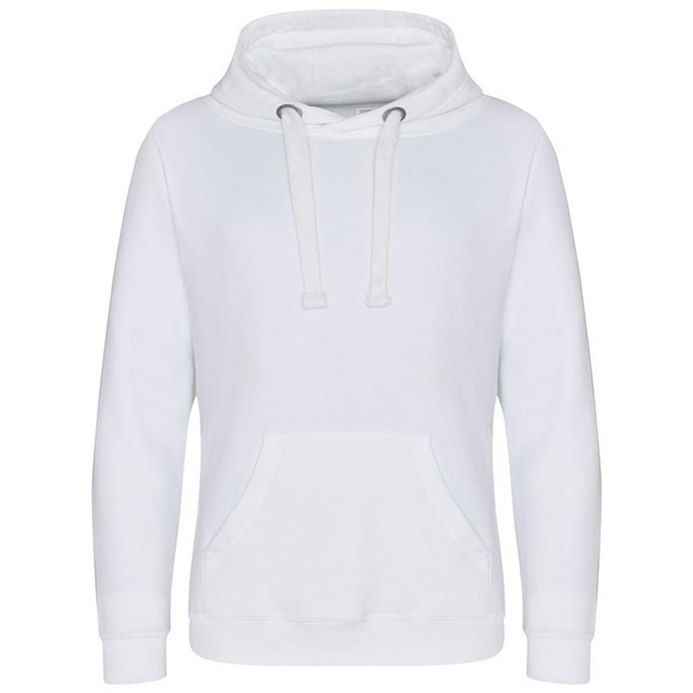 AWDis Just Hoods JH101 Heavyweight Hoodie - Arctic White - L