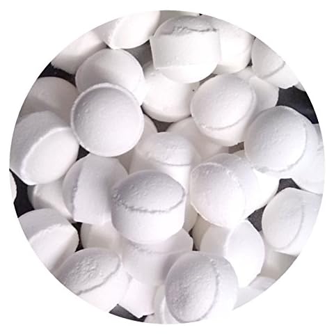 30 Coconut Scented Bath Marbles in Gift Bag Cover