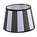 Produktbild Lampenschirm für Tischleuchte in Rund Streifen Taupe TL 20-15-13