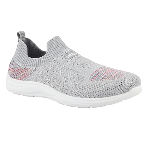 WELCOME Womens Casual Slipon Shoes, W IIFA 103-GREY_7 (B0CRR97VLV) Amazon Price History, Amazon Price Tracker