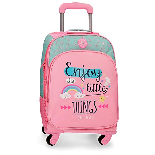 Roll Road Little Things Mochila escolar  44 cm  29.57 litros  Rosa
