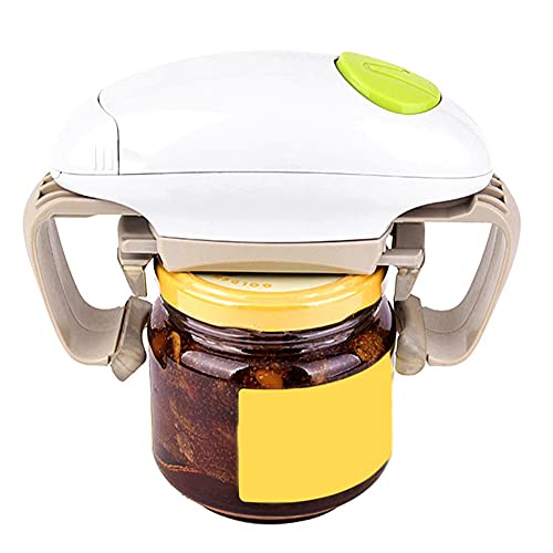 Automatic Jar Opener One Touch Jar Opener Electric Handsfree Easy Opener for Seniors with Arthritis, Weak Hands