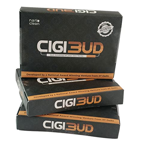 Image of Cigibud filters | Technology Reusable Anti Smoking Filters for Quit Smoking | Reduce Tar & Smoke | As Seen on Shark Tank- Green Color | 90 Filters
