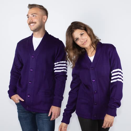 Image of Stewart & Strauss Cardigan Varsity Letter Sweater
