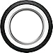 Dunlop American Elite Whitewall Rear Tire (Wide Whitewall / MU85B16)