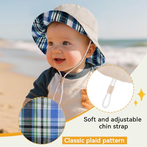 Image of Durio Soft Warm Knitted Baby Hats Caps Cute Cozy Chunky Winter Infant Toddler Baby Beanies for Boys Girls