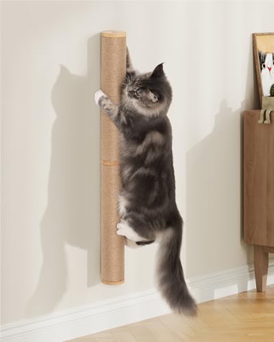 34" Cat Scratching Post on Wall for Large Cats