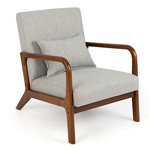 Sillón Plegable Gris miniatura 1