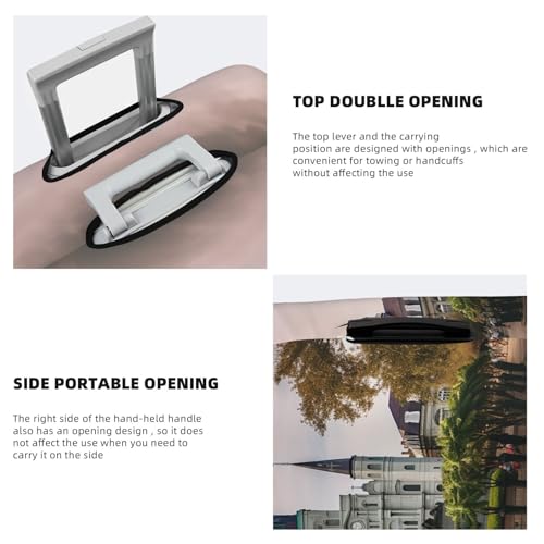 Travel Luggage Covers For Suitcase, Jackson Square Elastic Suitcase Protector Washable Anti-Scratch Suitcase Baggage Cover Luggage Protector Fits 18-32 Inch Luggage4