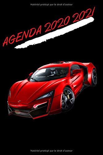 Télécharger Agenda 2020 2021: Agenda voiture de sport voiture de course scolaire 2020 2021 | Agenda 2020 2021 vo PDF