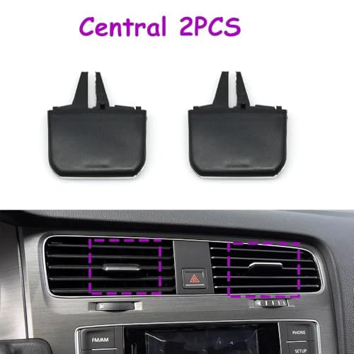 Clip de ventilación para aire acondicionado de Golf 7 2014-2020 panel delantero y trasero 2
