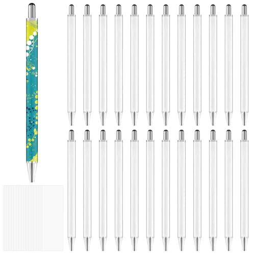 Stylos à sublimation en métal 24 stylos personnalisables pour créer des cadeaux uniques