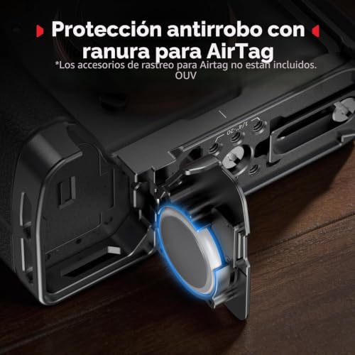 Placa de montaje en L SmallRig para Sony Alpha 7 IV y V con zapata Arca-Swiss 3