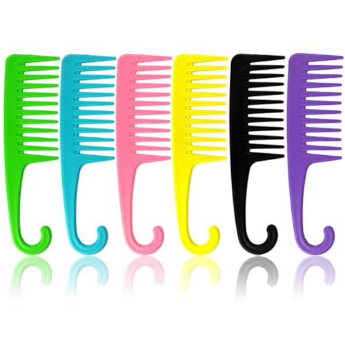 Set de 6 Peines Grandes de Dientes Anchos de Hipifans miniatura 1