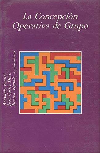 Portada de Concepcion operativa de grupo, la