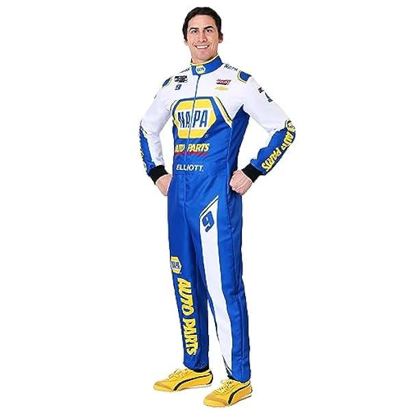 NASCAR Chase Elliott Men's Uniform Fancy Dress Costume Small