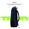 Li-Ning Titan Polyester Badminton Back Pack (Navy , Large) | Dedicated Compartments | Sipper Holder | Unisex - Men, Boys, Girls, Women