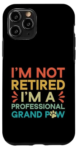 ���ނ��Ă��Ȃ� �v���t�F�b�V���i�� Grand Paw Grandpa Dog Lover �X�}�z�P�[�X iPhone 11 Pro �p