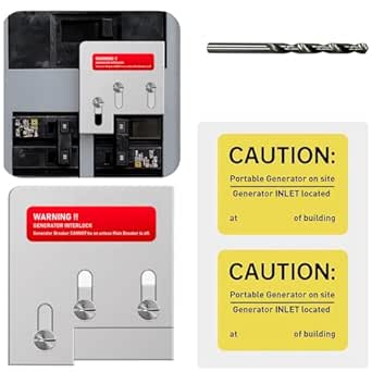 Generator Interlock Kit for Square D QO and Homeline 150/200 Amp Panels