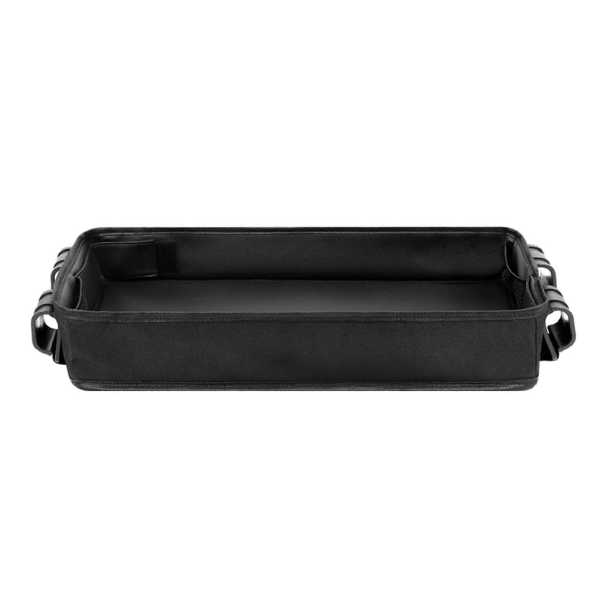 ifundom Bandeja para Cochecito Negro de Lona Portavasos y Soporte para Teléfono, Diseño Ligero y Estable Adecuado para Viajes Bebés y Pequeños
