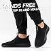 Sosenfer Slip on Sneaker Herren Atmungsaktive Schuhe ohne Schnürsenkel Turnschuhe Bequem Casual Sportschuhe Leicht Gym Walkingschuhe für Herren-HEISE-HEIDI-42-XIN2