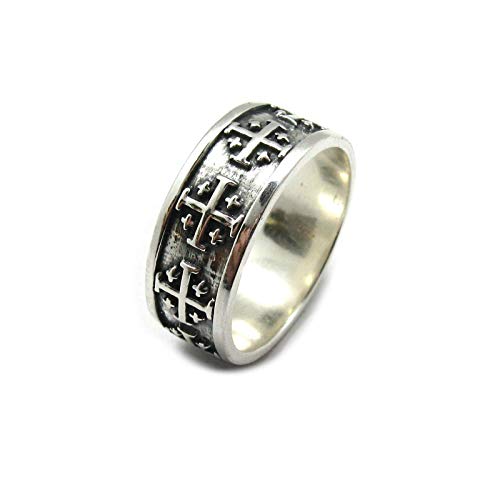 Bague Croix de Jérusalem argent 925 Empress R001949 | Cadeau symbolique
