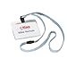 Produktbild Durable Namensschild mit Textilband 10 mm, 90 x 60 mm, 10 Stück; Packungsinhalt: 10 Stück