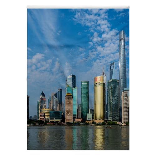 3dRose 22x30 Bath Hand Pool Towel Shanghai China Cities