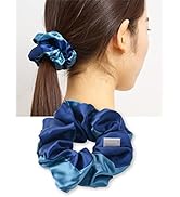 Amazon | Sileek シルクシュシュ バイカラー ヘアゴム 髪ゴム おしゃれ