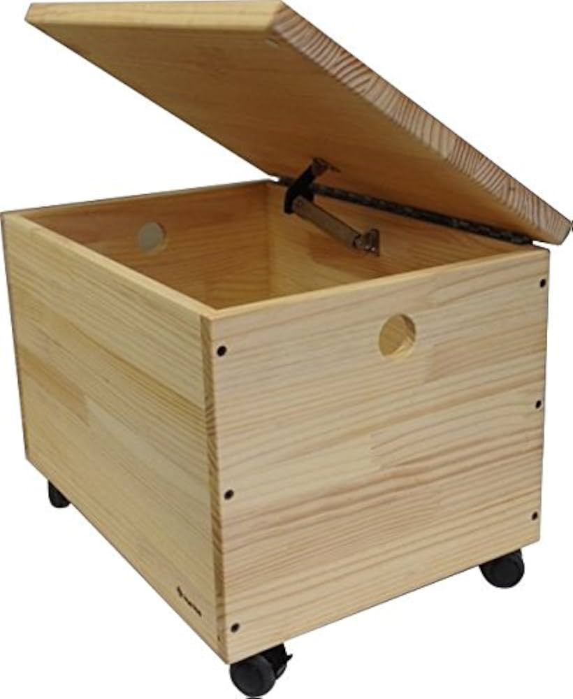 Amazon｜日本国内生産 ☆ストッパー付キャスター使用☆ 高さ37cm