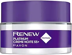 AVON RENEW PLATINUM NOITE CREME ANTI-IDADE 15G
