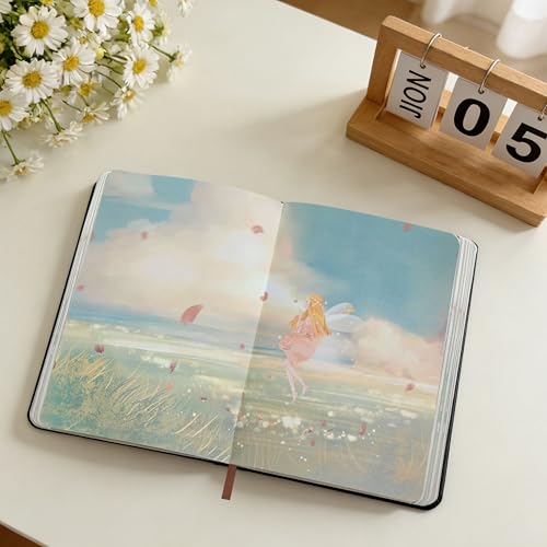 Carnet de notes A5 phosphorescent ballerine cadeau idéal scrapbooking - 6