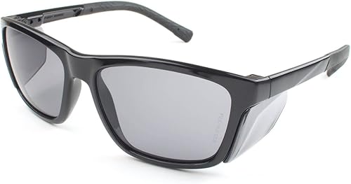 Miniatura 6 de METEL Lentes de seguridad M40  Protección ocular ligera con protectores laterales, lentes antiarañazos, patillas flexibles, ANSI Z87.1