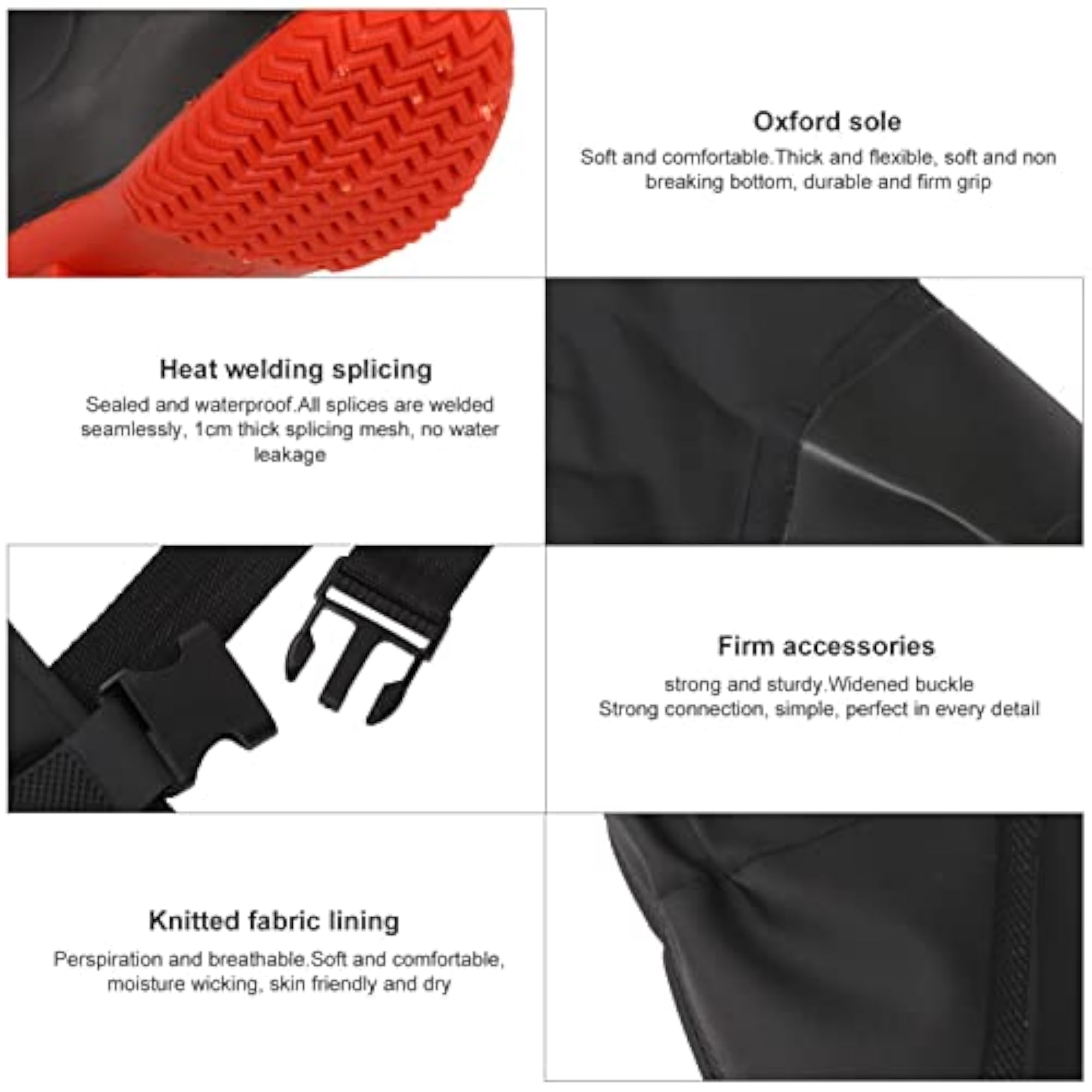 Chest Wading Pants with Stocking Foot for Fishing