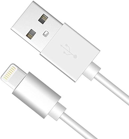 phone 5 5s 5c 6 6s 6+ car usb charger data compatable/replacement For iPhone 6 5 5C 5S iPad 4 Air Mini 1M/ White