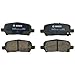 BOSCH BC999 QuietCast Premium Ceramic Disc Brake Pad Set - Compatible with Select Buick Allure, LaCrosse; Chevrolet Impala, Impala Limited; Pontiac Grand Prix; REAR