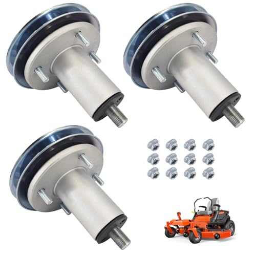MAIXIUNIAN 51528000 51537200 3PCS Lawn Mower Deck Spindles Compatible with Ariens Ikon-X 52 Ikon-XD 52 Ikon-XL 52 Edge 52，for Gravely ZTX 52 ZT XL 52 ZTX Stealth 52 with 52-Inch Decks