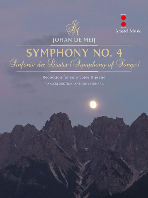 Symphonie No 4 Sinfonie der Lieder partition chant piano classique